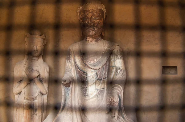 Asya, Çin, Gansu Eyaleti, Tianshui, Maijishan mağarasını,