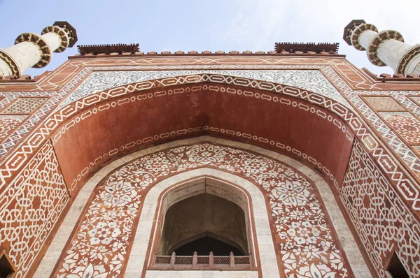 Akbar Grote Mausoleum Agra India — Stockfoto