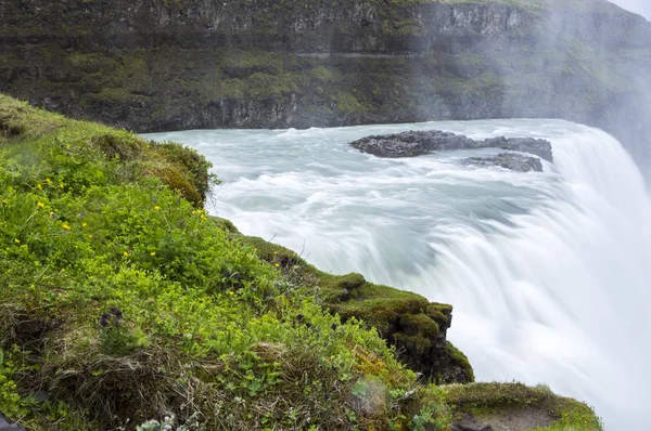 Islândia Europa Gullfoss Falls — Fotografia de Stock