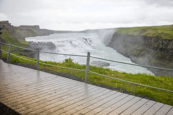 アイスランド ヨーロッパ グトルフォスの滝 — ストック写真