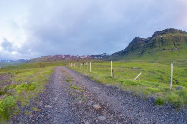 boş Yol ve doğal arka plan