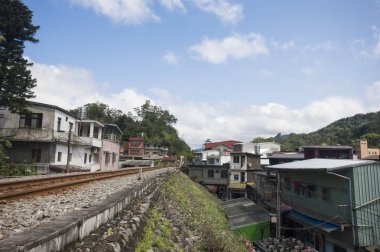 Pingsi, Taipei, Tayvan, Asya havadan görünümü