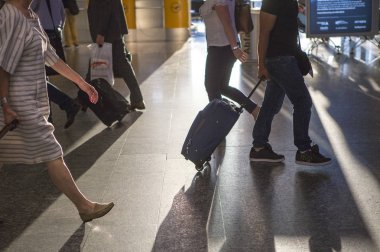 Frankfurt International Airport, Almanya, Avrupa,