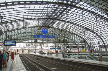 Berlin Hauptbahnhof, Almanya, Avrupa,