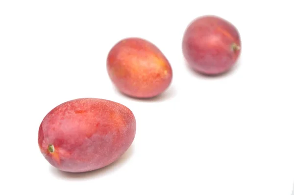Leckere Mangofrüchte Hintergrund Nahaufnahme — Stockfoto