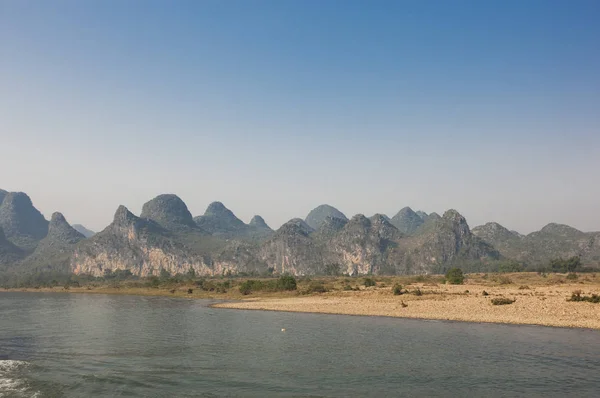 Vista Naturaleza Río China Provincia Guangxi — Foto de Stock