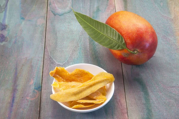 Biologische Mango Vruchten Achtergrond Close — Stockfoto