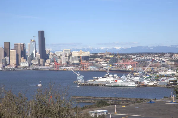 Ville Paysage Urbain Seattle États Unis — Photo