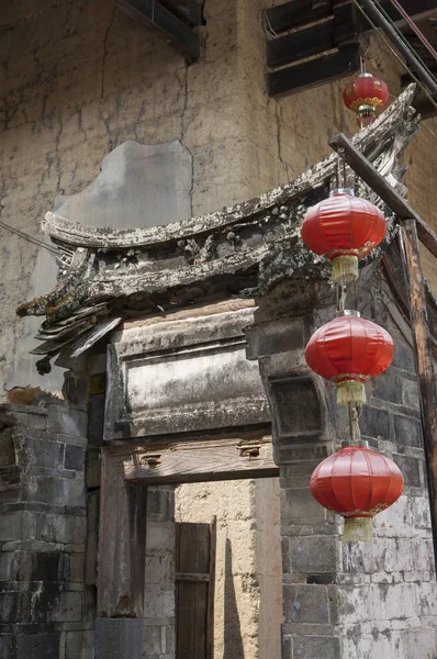 Ásia China Província Fujian Cluster Taxia Tulou Fujian Tulou — Fotografia de Stock