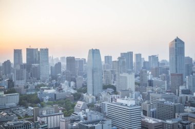Şehir, Skyline, arka planda