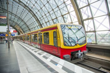 Berlin Hauptbahnhof, Almanya, Avrupa,