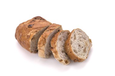 arka planda, taze ekmek yakın çekim