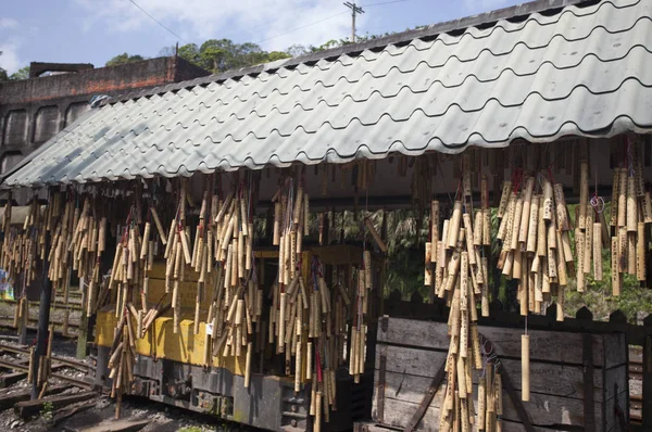 Jingtong Taipei Tajvan Ázsia Bambusz Csövek — Stock Fotó