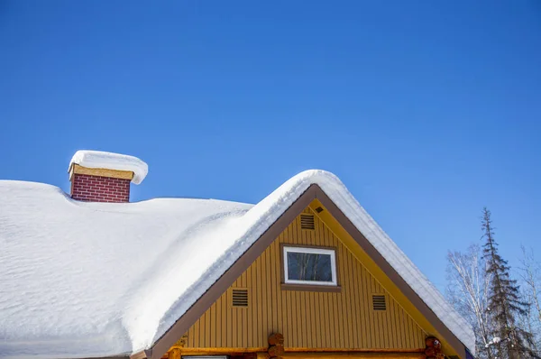 Schöner Winter Mit Schnee Hintergrund — Stockfoto