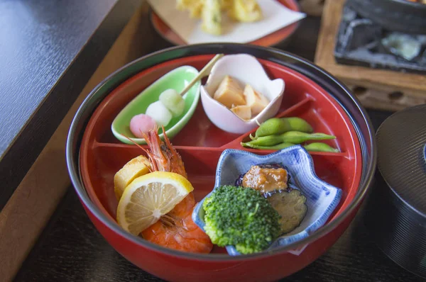 Japanese Food Background Close — Stock Photo, Image