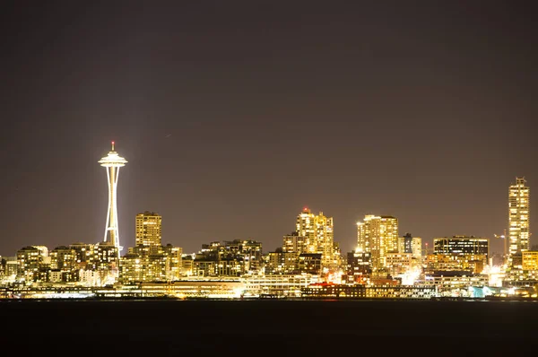 Vue Sur Ville Rue Seattle Usa — Photo