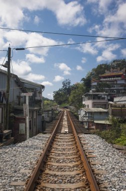 Tren yolu alişan, Chiayi, Tayvan