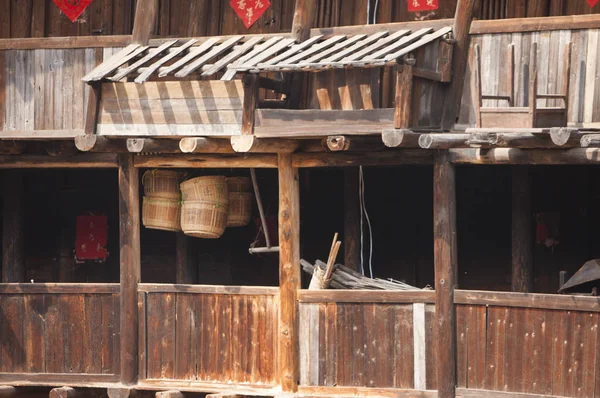 Tianloukeng Tulou クラスター 福建省アジアの福建土楼 — ストック写真