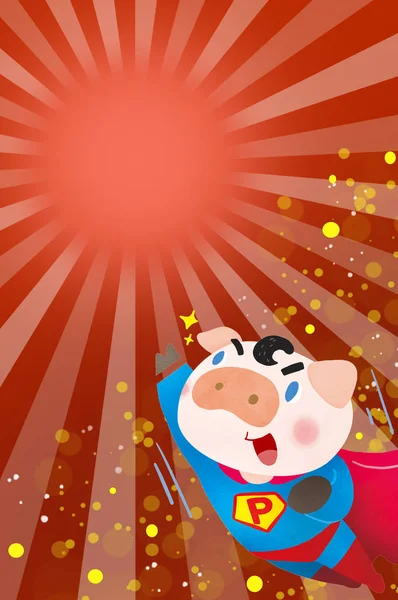 Year Pig New Year Chinese New Year — Stock Photo, Image