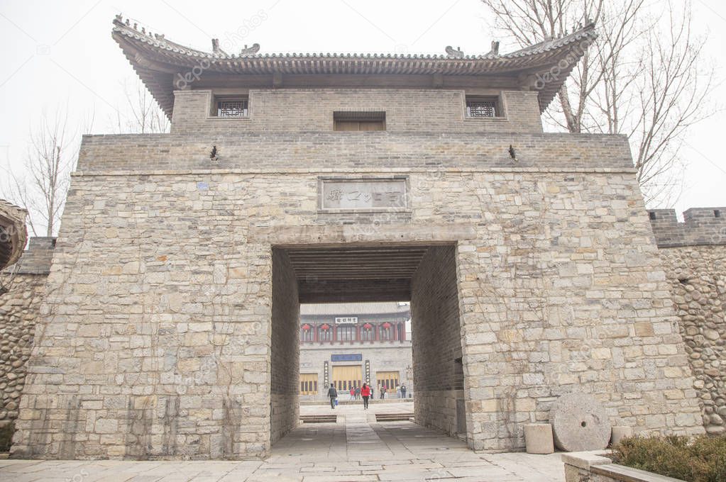 Gubei Water Town, Beijing, Ancient City Gate,