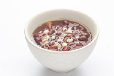 arka planda lezzetli Kırmızı Fasulye, yakın