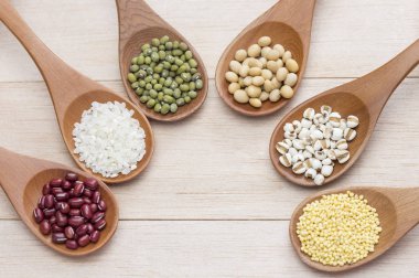 Mung fasulye, Kuru fasulye, soya, pirinç, darı, projenin gözyaşı,