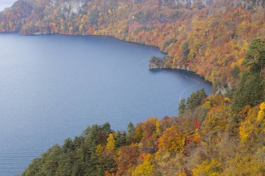 Asya'da güzel Lake Towada
