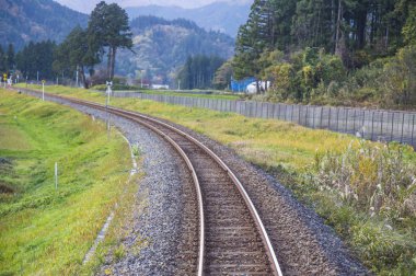 Tren yolu Japonya, Asya görünümünü,