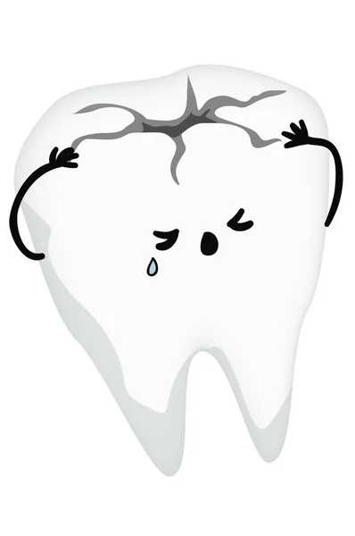 Tänder Tandröta Illustration — Stockfoto