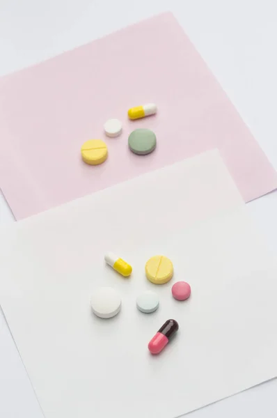 Médicaments Fond Gros Plan — Photo