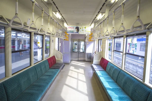 Tren Asiento Del Vehículo Japón Asia — Foto de Stock