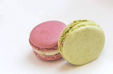 İki renkli Fransızca Macaroons 
