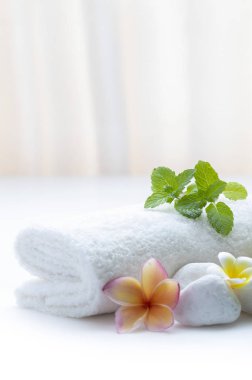 Arka planda güzel spa kompozisyonu, yakın çekim