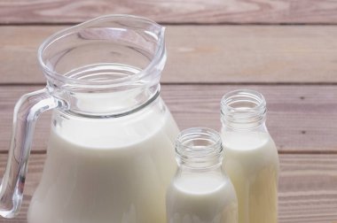 arka planda taze Süt, yakın