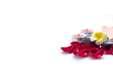 Spa kozmetik ürünleri konsepti, spa arka planı 