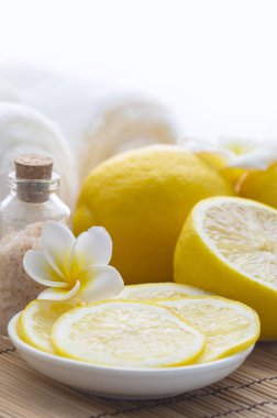 Arka planda güzel spa kompozisyonu, yakın çekim