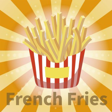 Fast food, patates kızartması.