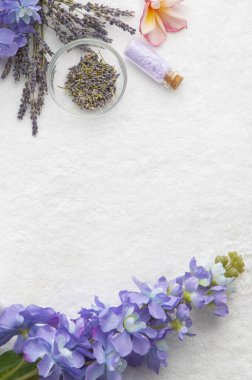 Arka planda güzel spa kompozisyonu, yakın çekim