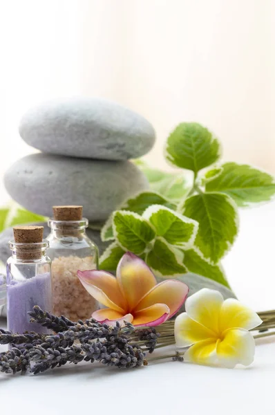 Spa cosmetic products concept, spa background