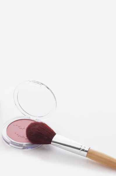 Arka Planda Pudra Blusher Yakın — Stok fotoğraf