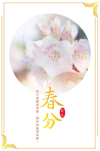 Greeting Chinese Card Festive Concept — Zdjęcie stockowe