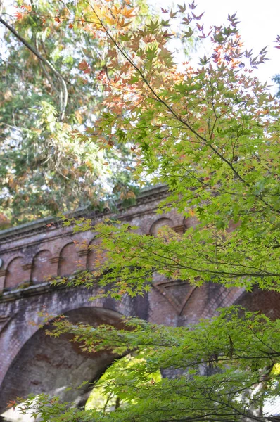 Altes Und Traditionelles Gebäude Und Park Asien — Stockfoto