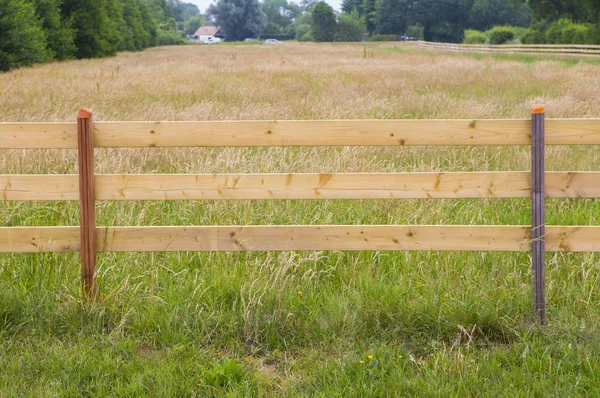 Fence Field — Stock Photo, Image