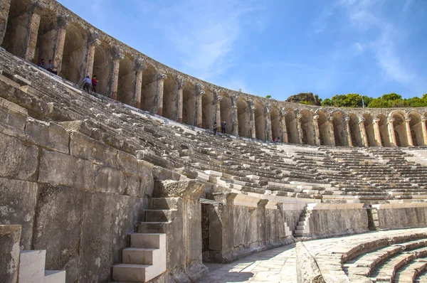 Αρχαία Ερείπια Του Ρωμαϊκού Φόρουμ Στη Ρώμη Ιταλία — Φωτογραφία Αρχείου