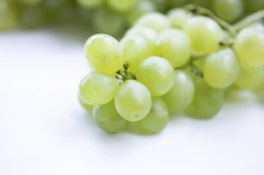 arka planda taze Yeşil üzüm 
