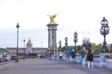 Alexander Bridge (Pont Alexandre), Paris, Fransa