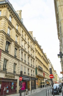 Eski Avrupa şehrinin güzel sokak mimarisi