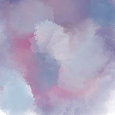 Güzel desenli suluboya gökyüzü