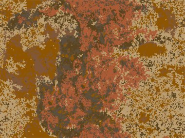 doğal paslı doku, pas taklit