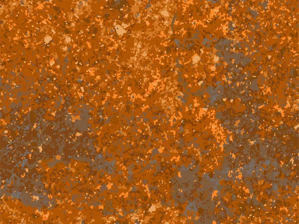 Texture rouillée naturelle, imitation de rouille — Image vectorielle